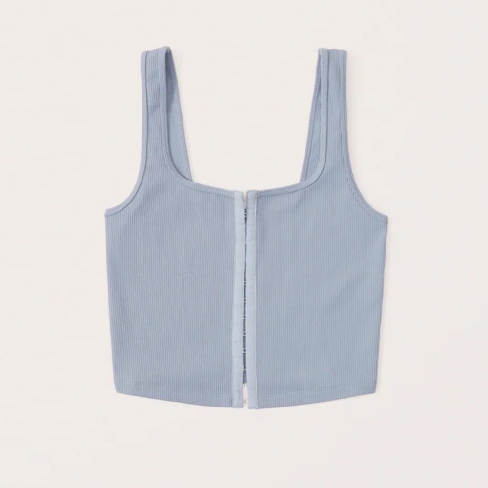 Abercrombie Hook and Eye Cropped Tank